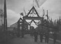 Святкові ворота до приїзду Шептицького в Жидачеві (1912).jpg