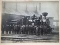 Залізничники біля поїзда у Ходорові (1921).jpg
