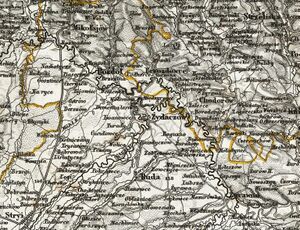 Жидачівщина на карті Австрійської Імперії 1856.jpg