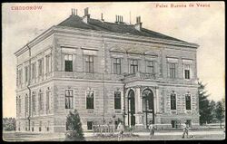 Поштівка Палац де Во в Ходорові (1908).jpeg