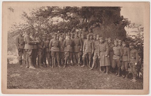 Поштівка Збірка старшин УСС у Верині (1918).jpg
