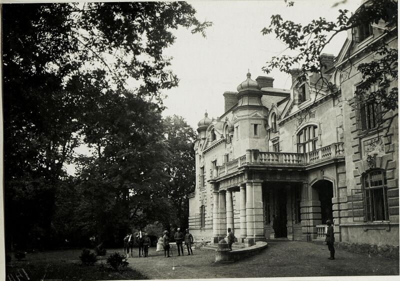 Файл:Палац Скшинських-Чарторийських в Журавно (1915).jpg