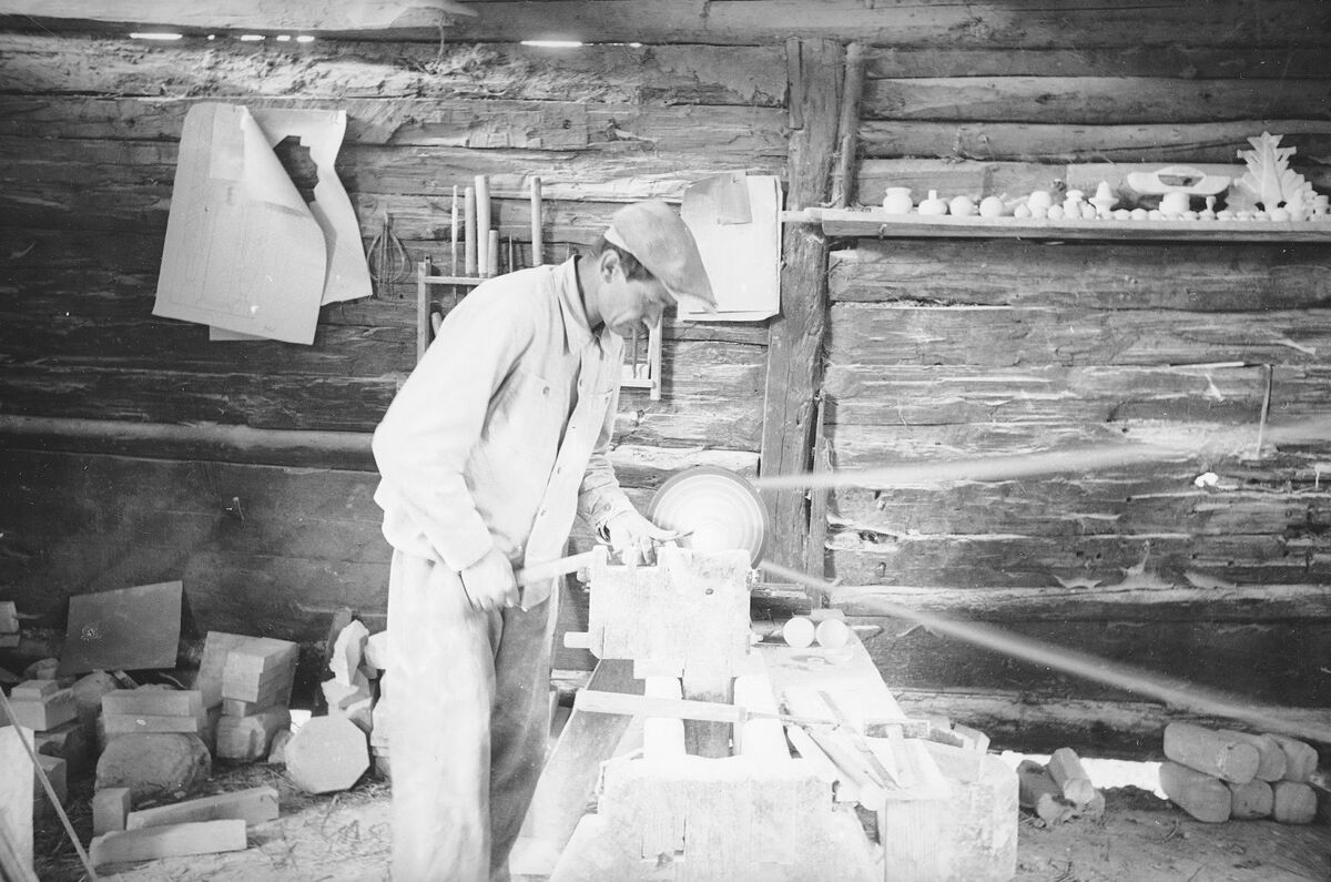 Алебастрова майстерня в Журавно (1938) (2)