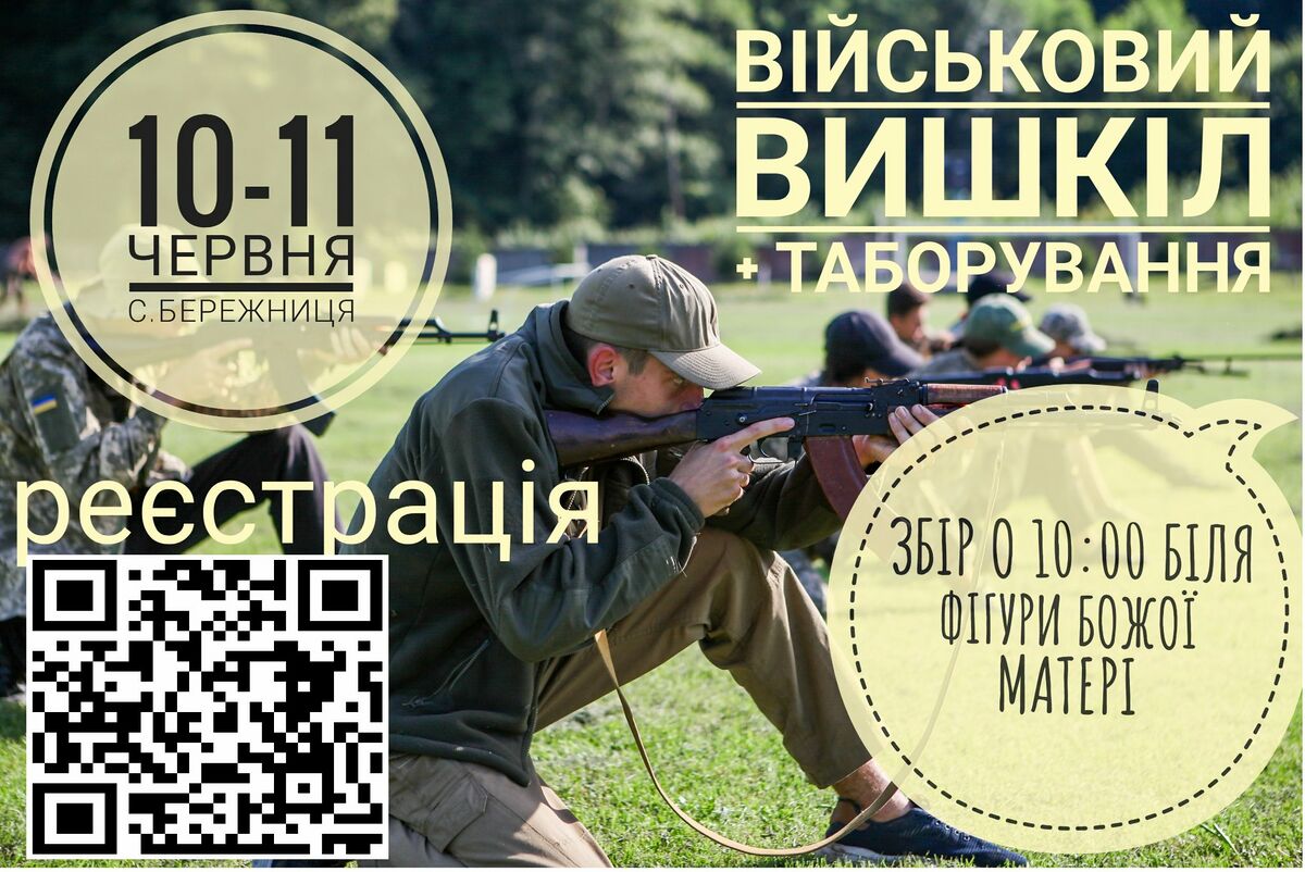 Афіша Військовий вишкіл (Бережниця) (10 червня 2022)