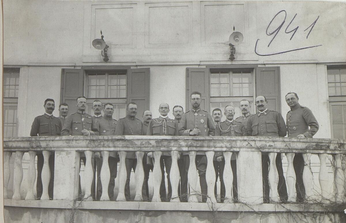 Візит Оскара Пруського та Герніха Баварського до Ходорова (1917)