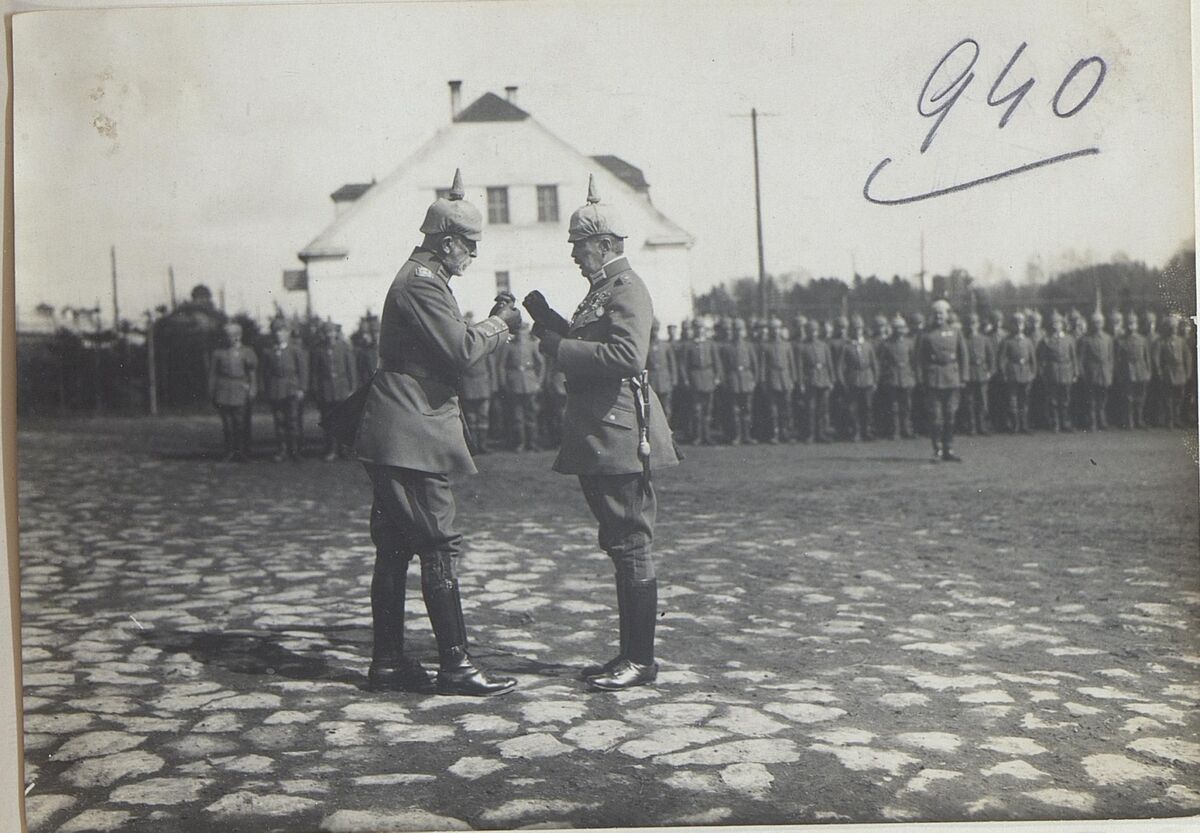 Ганс Ріттер фон Геммер у Ходорові (1917)