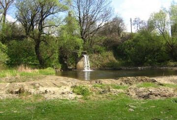 Злив технічної води біля ЖЦПК