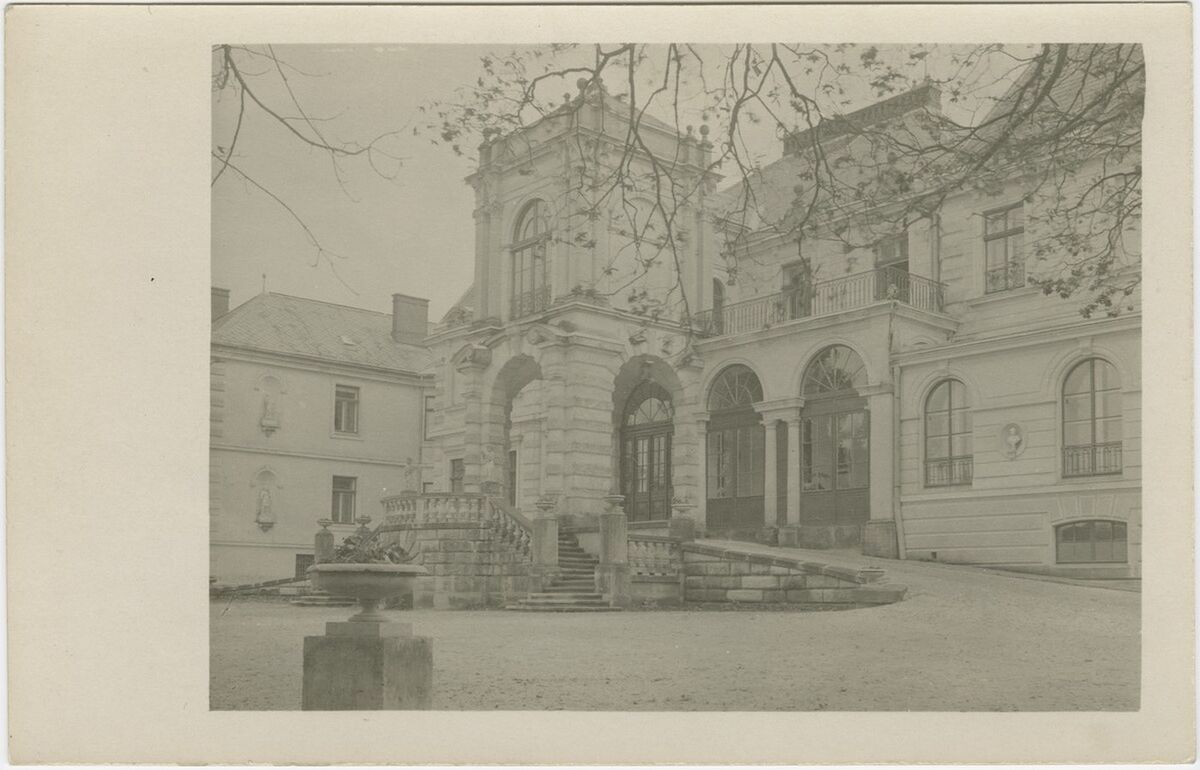 Палац Лянцкоронських у Роздолі (парадний вхід) (2)