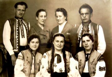 Співочий ансамбль школи села Вибранівка