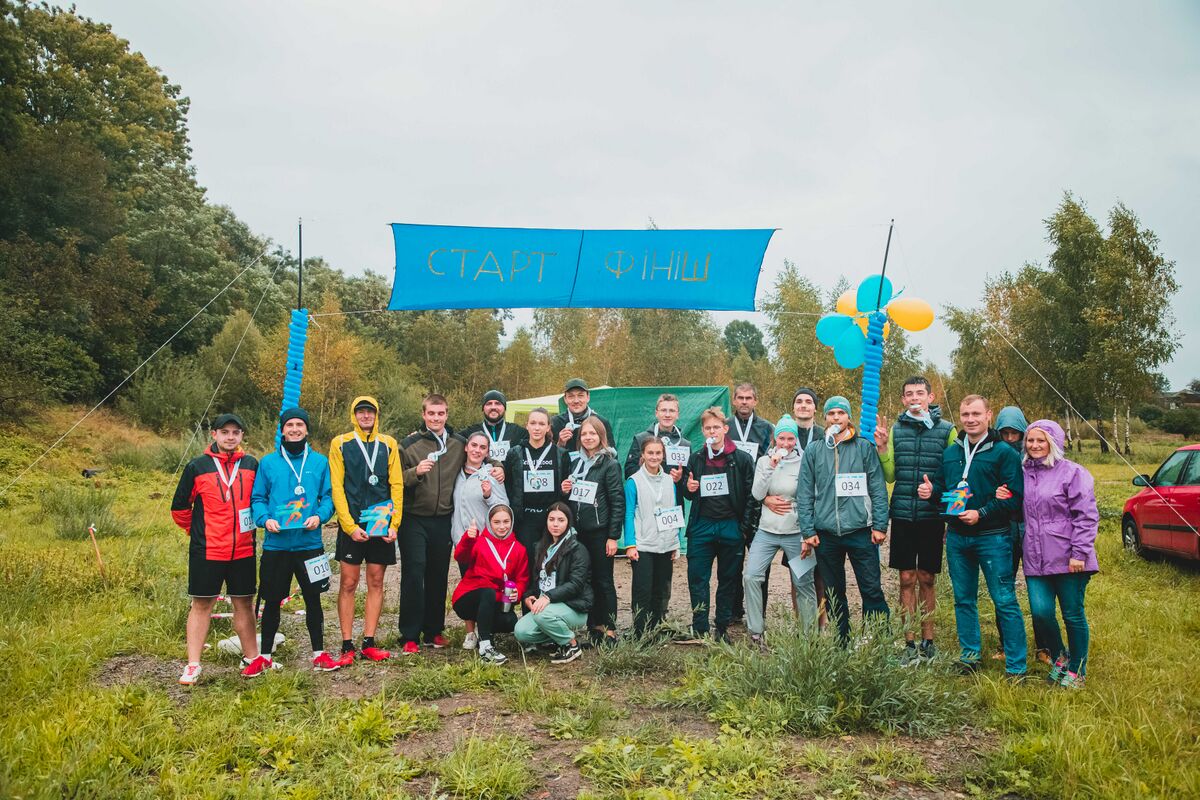 Учасники змагань Zhydachiv Trail 2021
